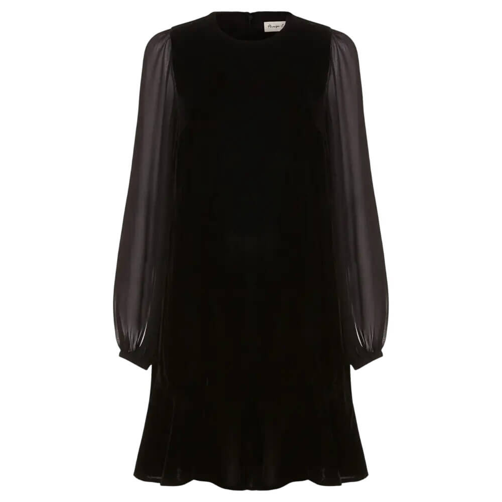 Phase Eight Velvet Swing Dress